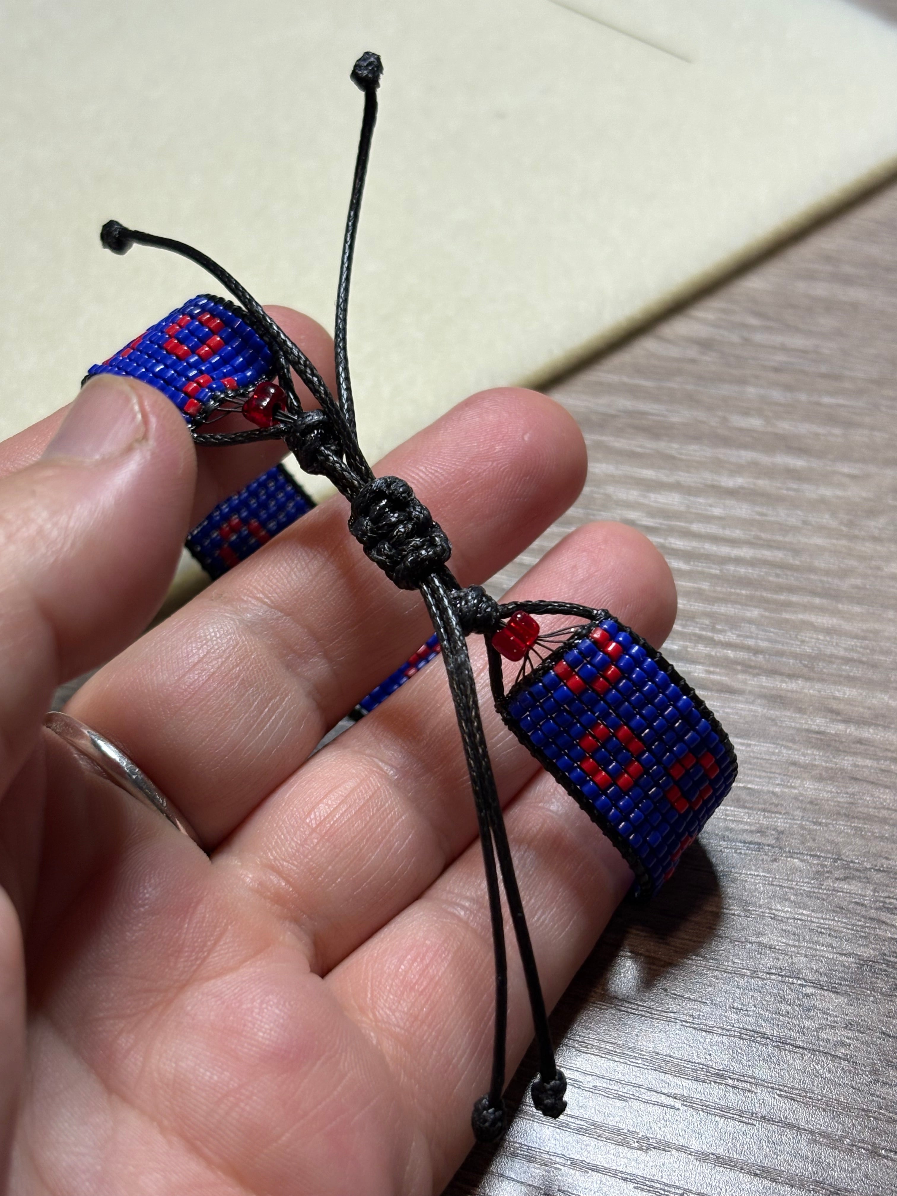 Phish Donut beaded bracelet