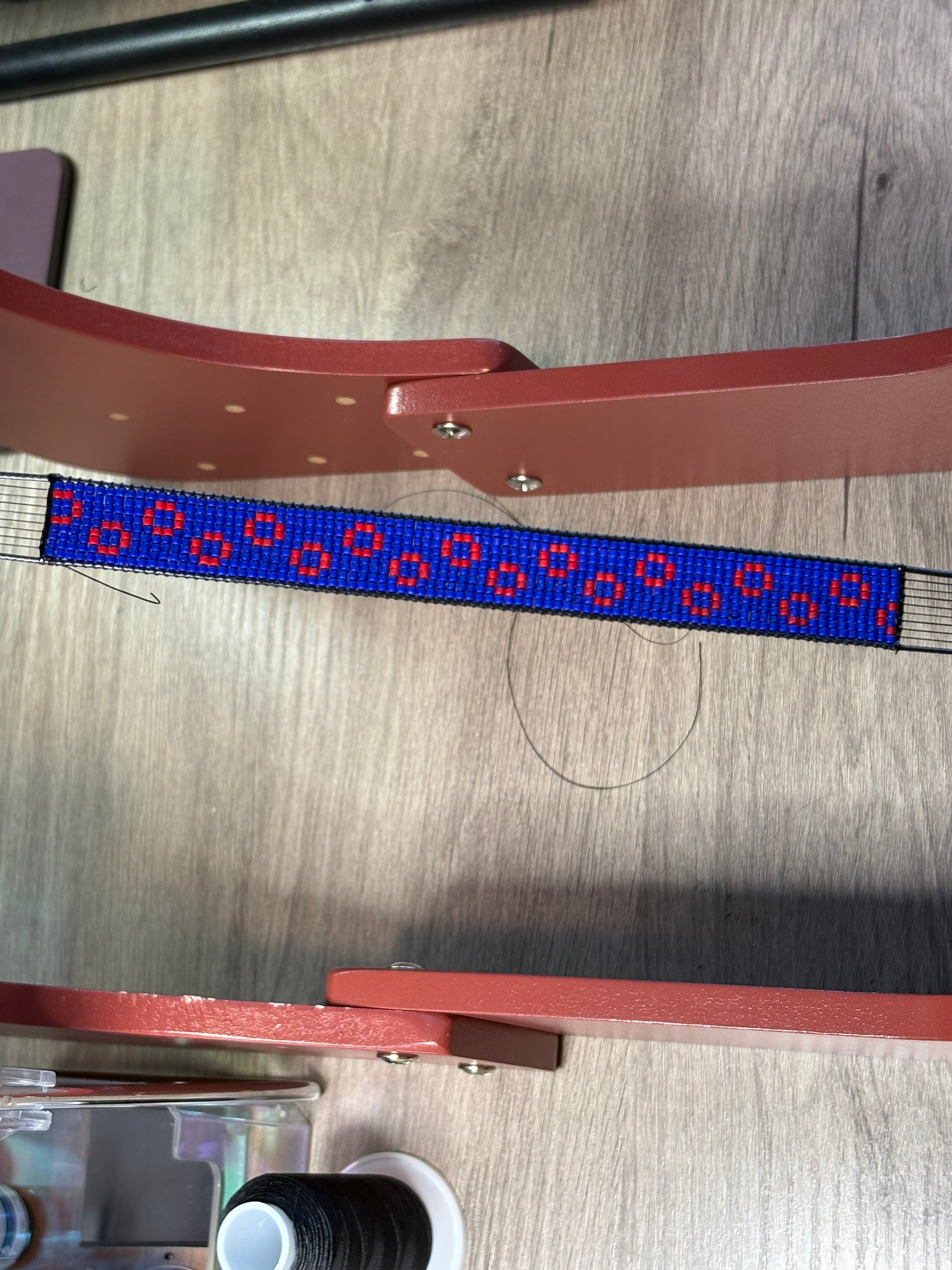 Phish Donut beaded bracelet