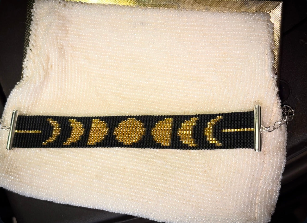 Gold Moon Phase bracelet