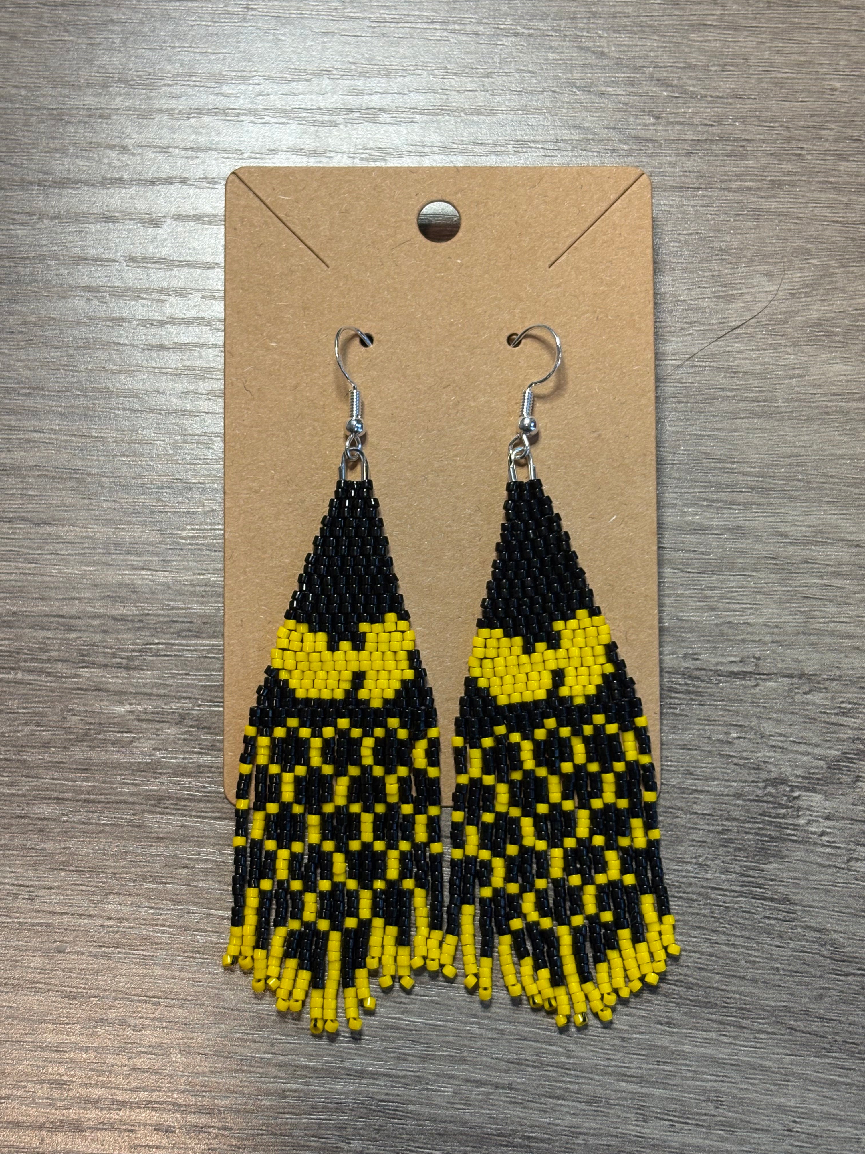 Wu-Tang fringe earrings