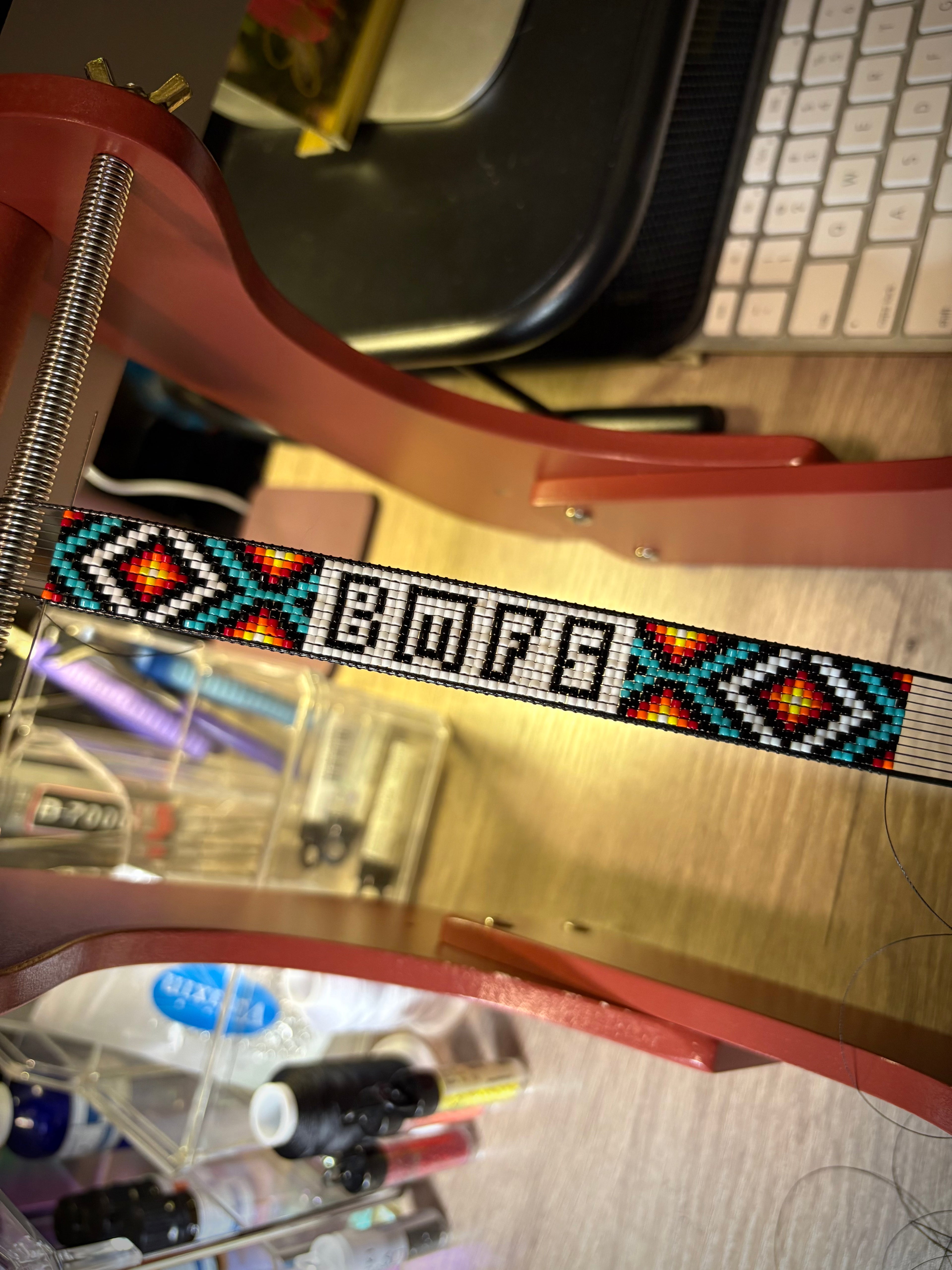 Billy Bracelet on loom
