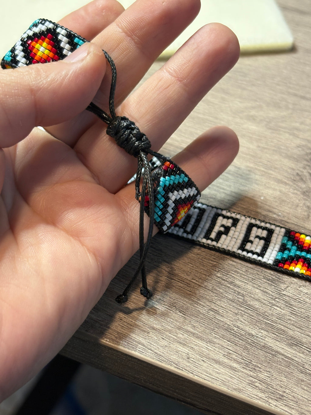 Billy Bracelet with macrame closure